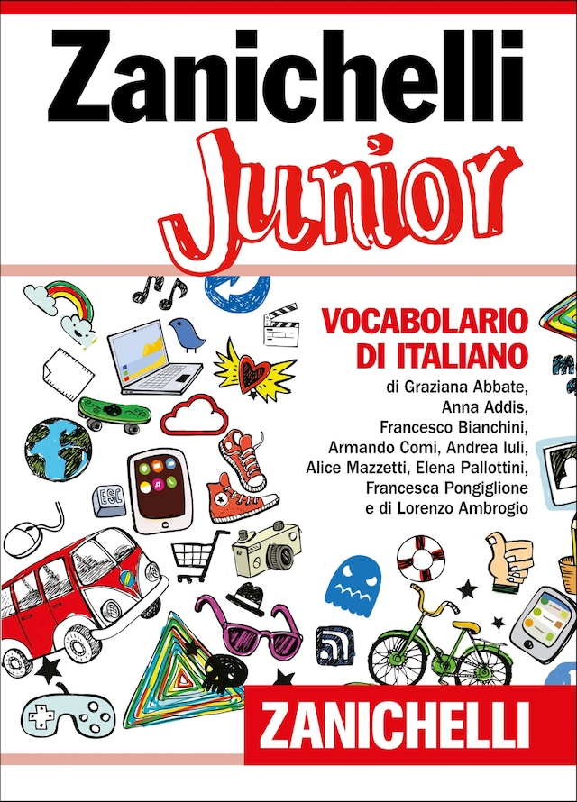 Boekomslag van Zanichelli Junior: Vocabolario di italiano