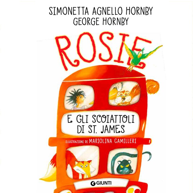 Couverture de livre pour Rosie e gli scoiattoli di St. James