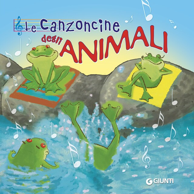 Book cover for Le canzoncine degli animali
