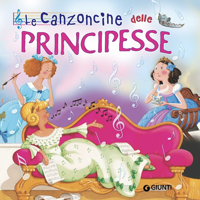 Buchcover für Le canzoncine delle principesse
