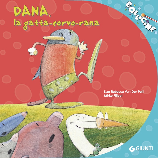 Buchcover für Dana. La gatta-corvo-rana.