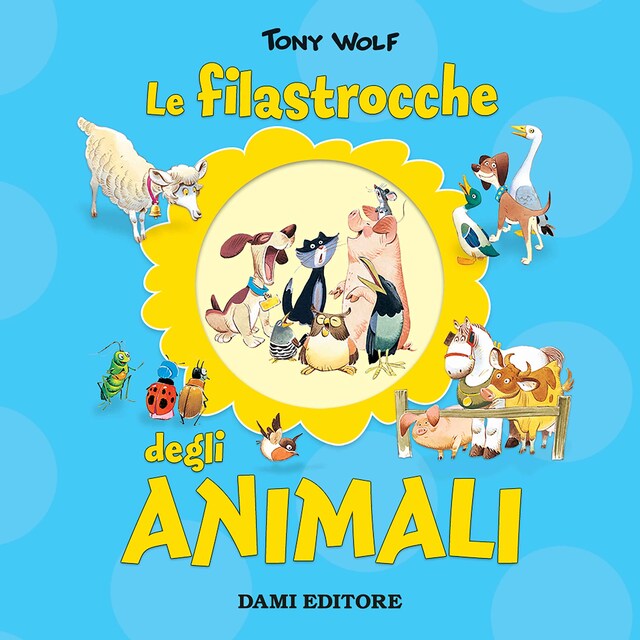 Portada de libro para Le filastrocche degli animali