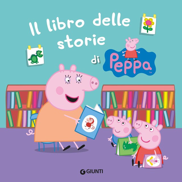 Couverture de livre pour Il libro delle storie di Peppa