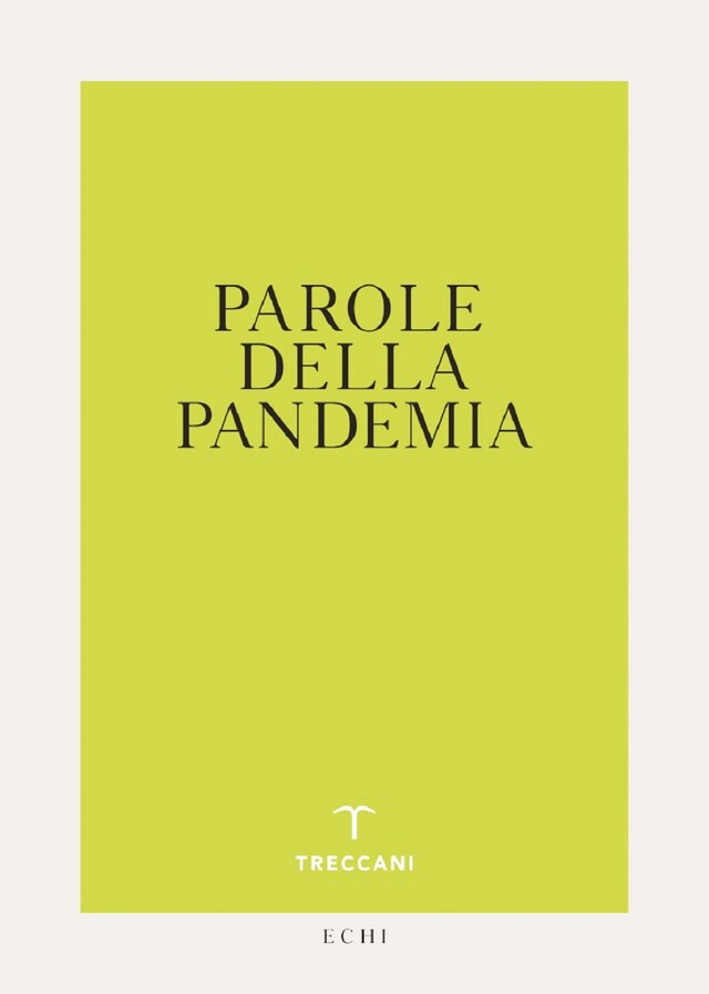 Buchcover für Parole della pandemia