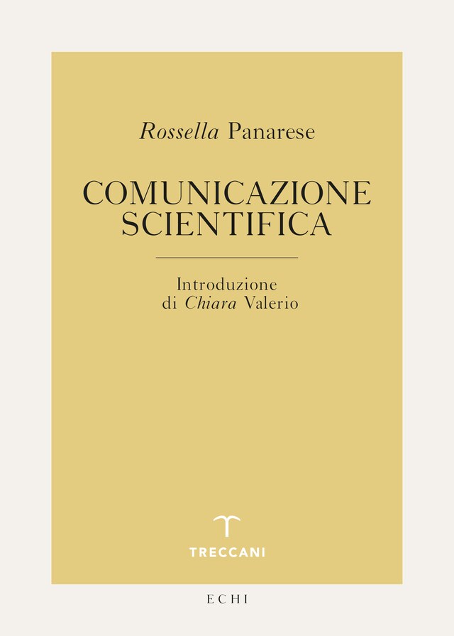 Kirjankansi teokselle Comunicazione scientifica