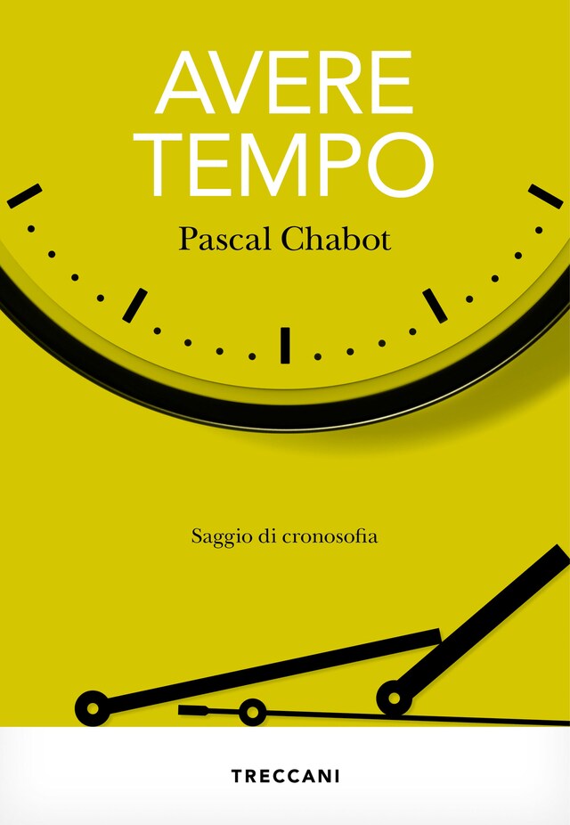 Portada de libro para Avere tempo