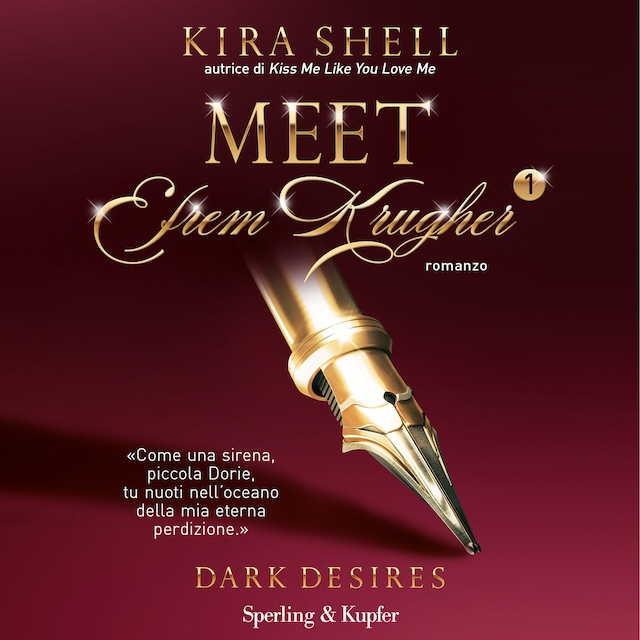 Kirjankansi teokselle Meet Efrem Krugher - Dark desires