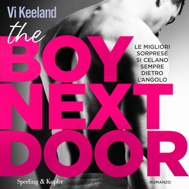 Okładka książki dla The boy next door (versione italiana)