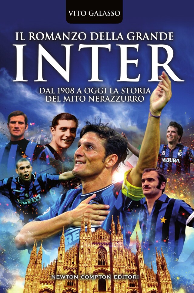 Book cover for Il romanzo della grande Inter