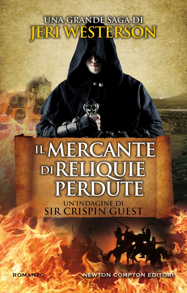 Book cover for Il mercante di reliquie perdute