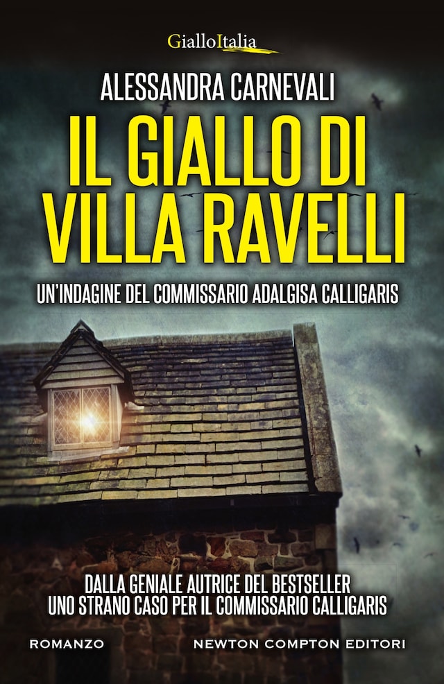 Kirjankansi teokselle Il giallo di Villa Ravelli