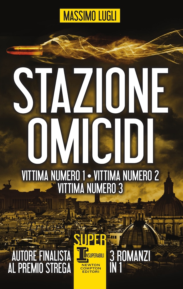 Buchcover für Stazione omicidi. 3 in 1