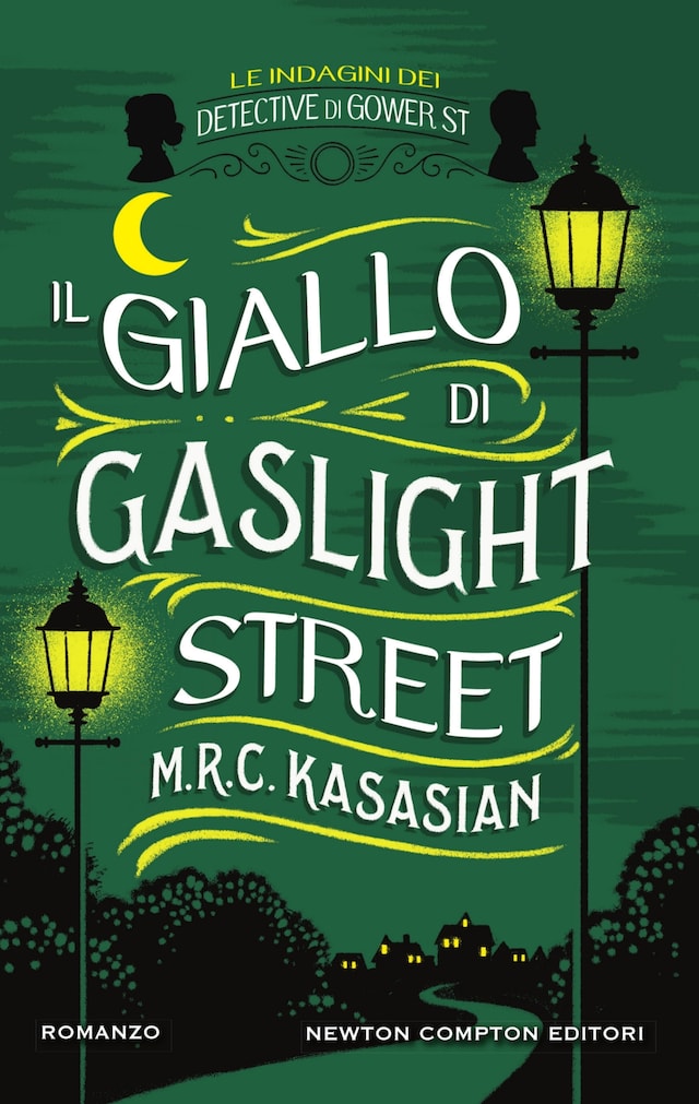 Book cover for Il giallo di Gaslight Street