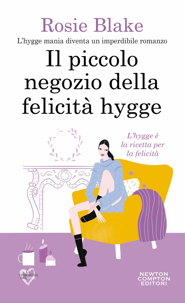 Book cover for Il piccolo negozio della felicità hygge