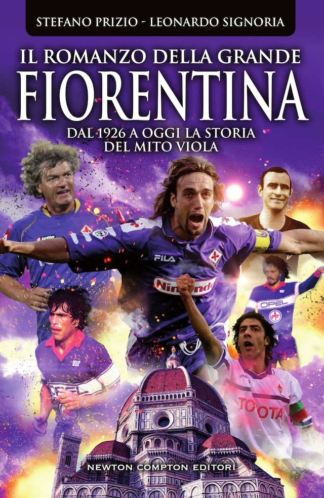 Book cover for Il romanzo della grande Fiorentina