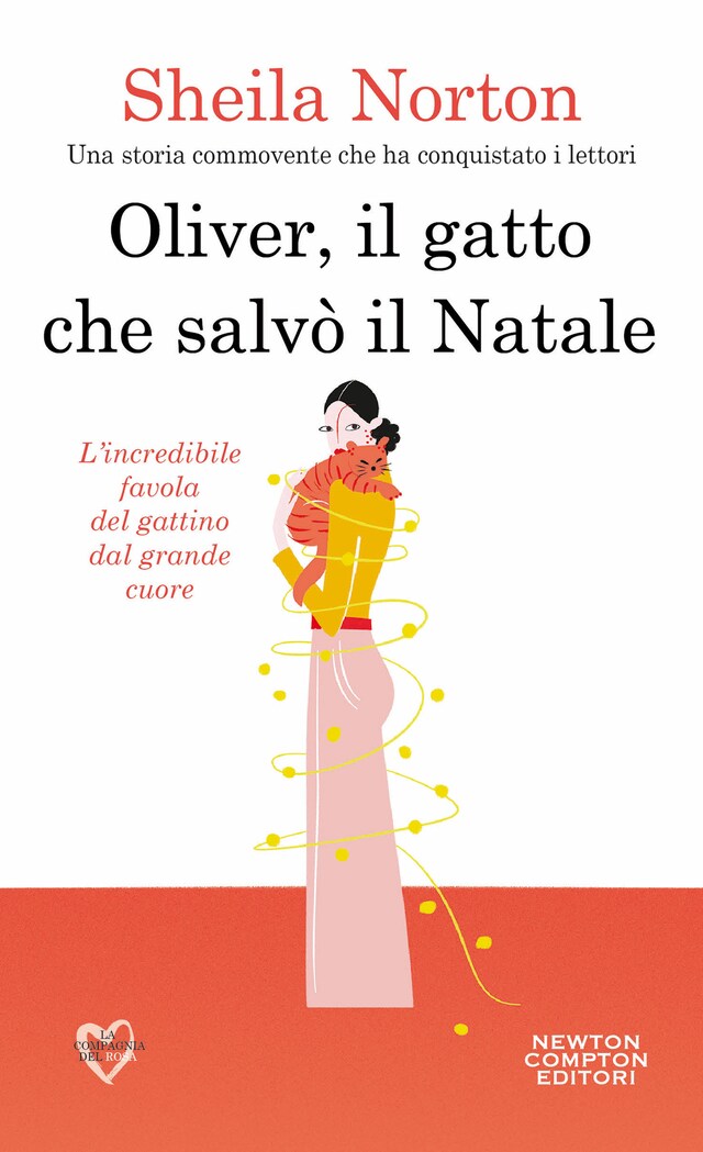 Book cover for Oliver, il gatto che salvò il Natale