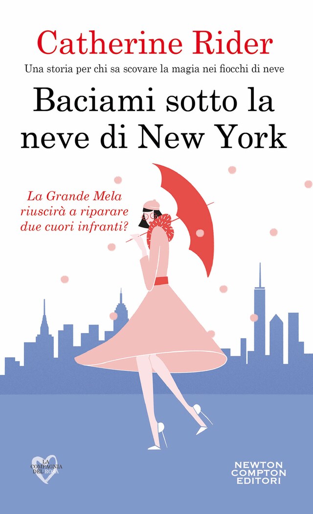 Book cover for Baciami sotto la neve di New York