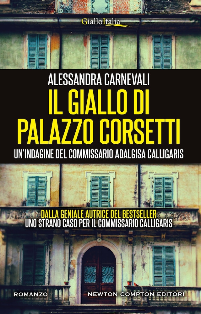 Buchcover für Il giallo di Palazzo Corsetti