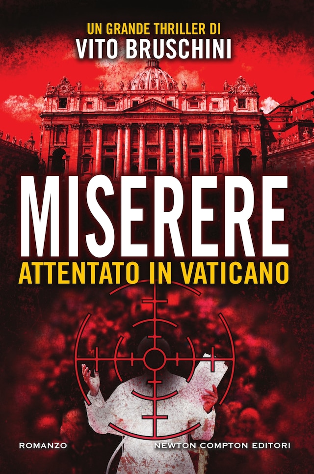 Boekomslag van Miserere. Attentato in Vaticano