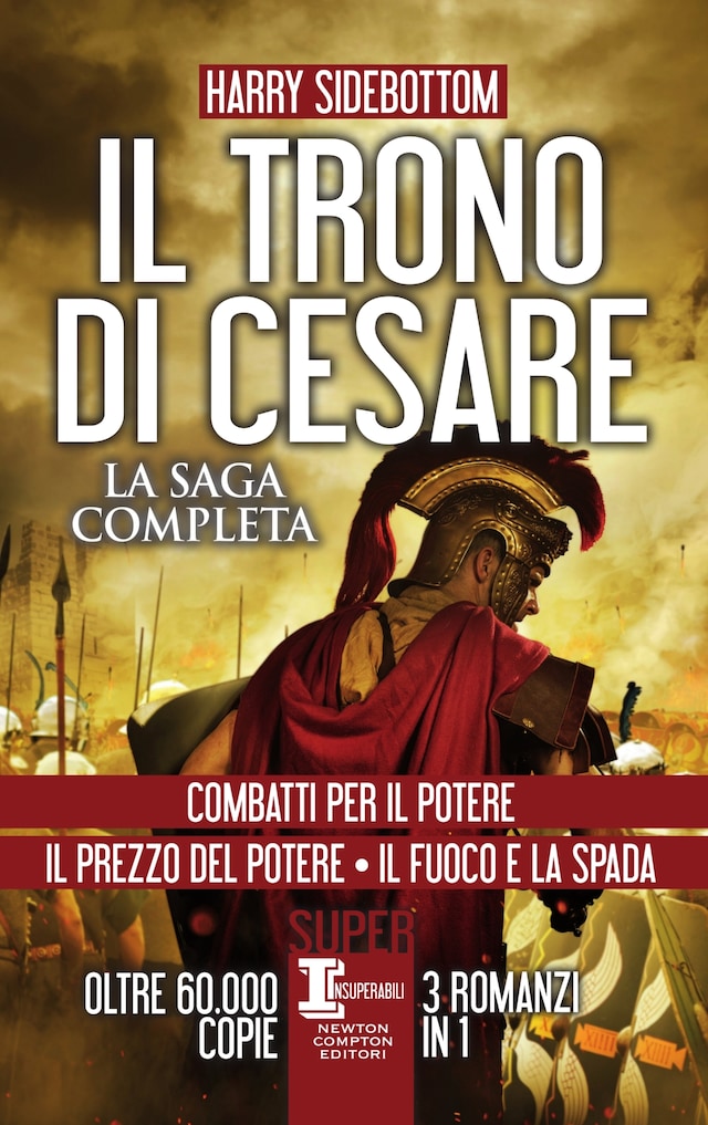Book cover for Il trono di Cesare. La saga completa