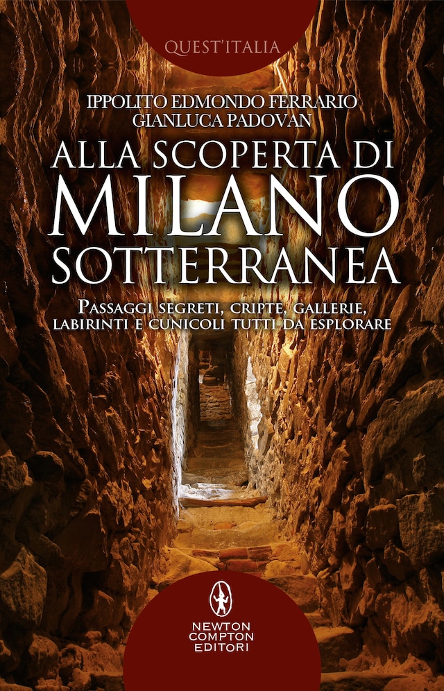 Book cover for Alla scoperta di Milano sotterranea