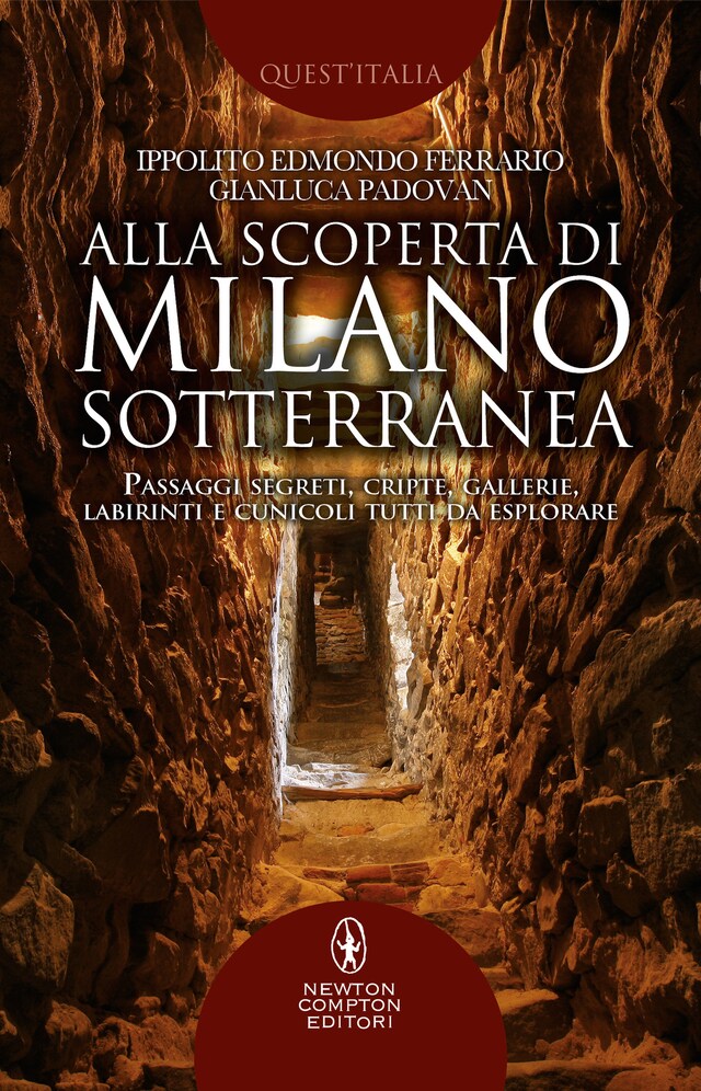 Buchcover für Alla scoperta di Milano sotterranea