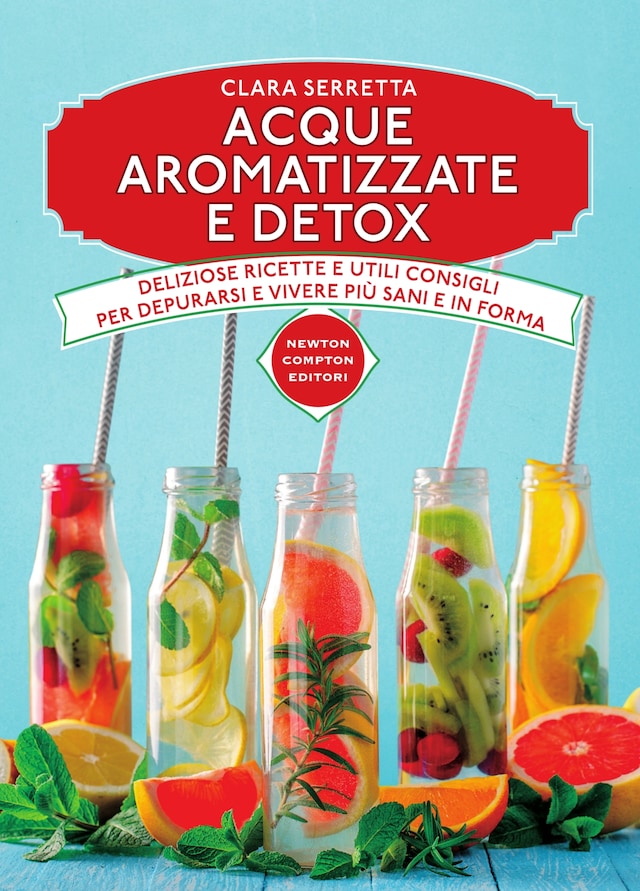 Book cover for Acque aromatizzate e detox
