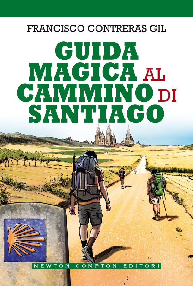 Couverture de livre pour Guida magica al cammino di Santiago