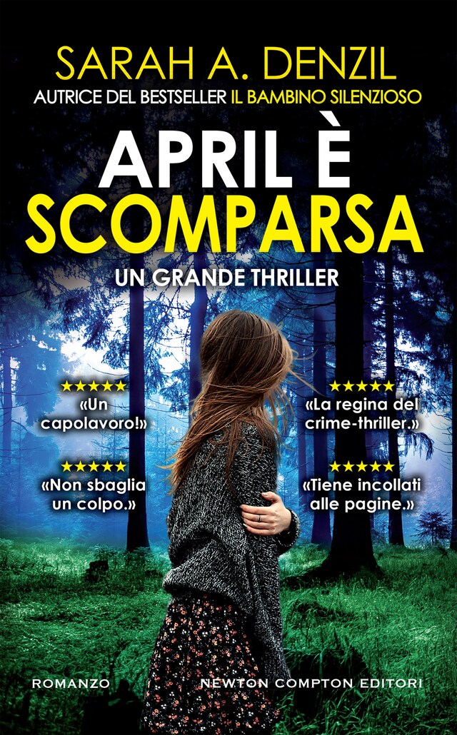 Couverture de livre pour April è scomparsa