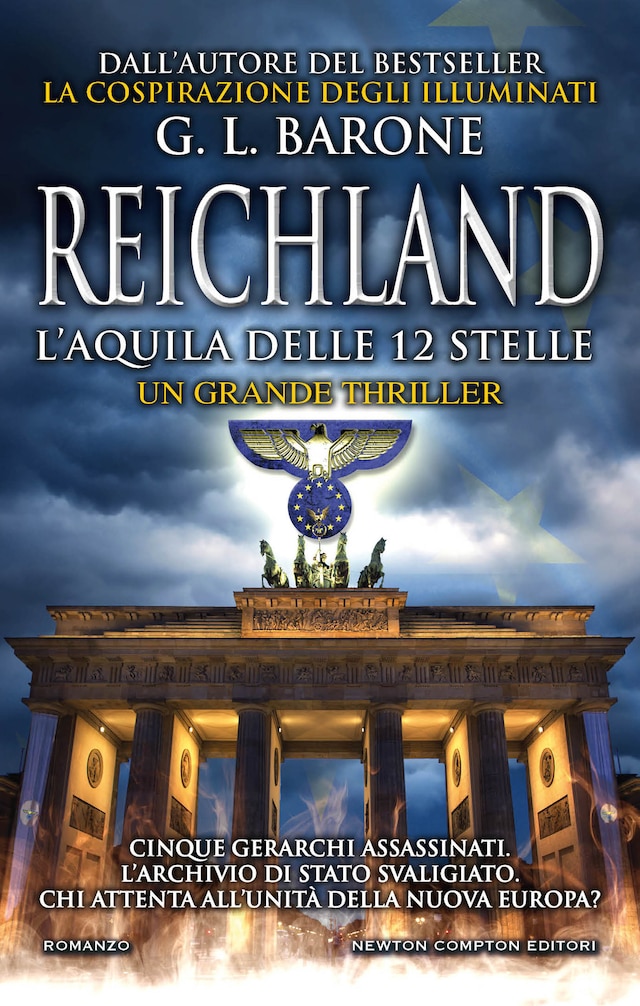 Book cover for Reichland. L'aquila delle dodici stelle