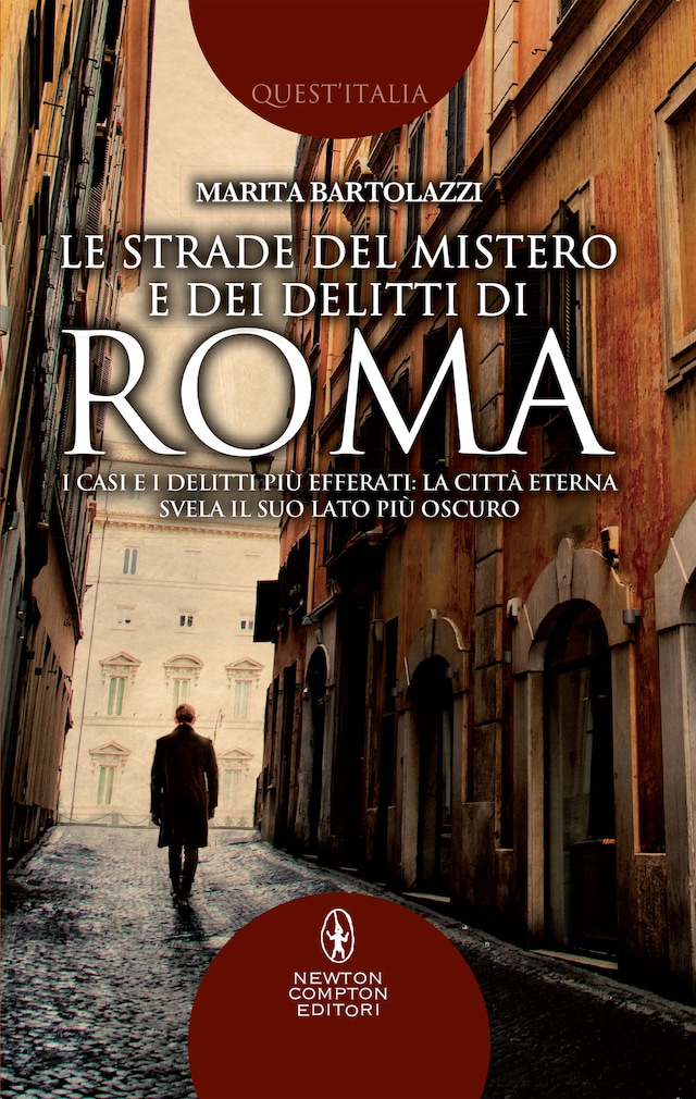 Buchcover für Le strade del mistero e dei delitti di Roma