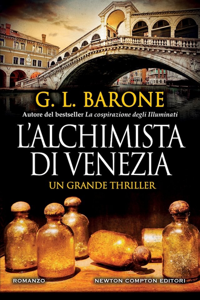 Book cover for L'alchimista di Venezia