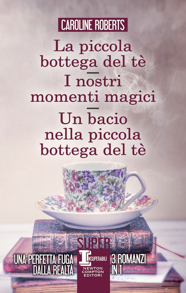 Book cover for La piccola bottega del tè - I nostri momenti magici - Un bacio nella piccola bottega del tè