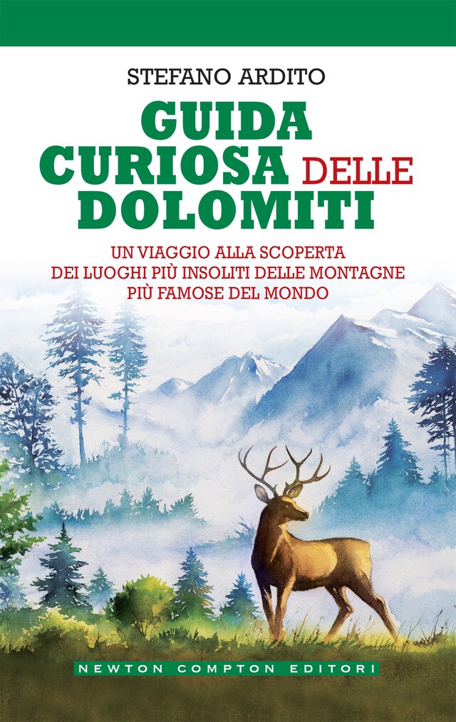 Book cover for Guida curiosa delle Dolomiti