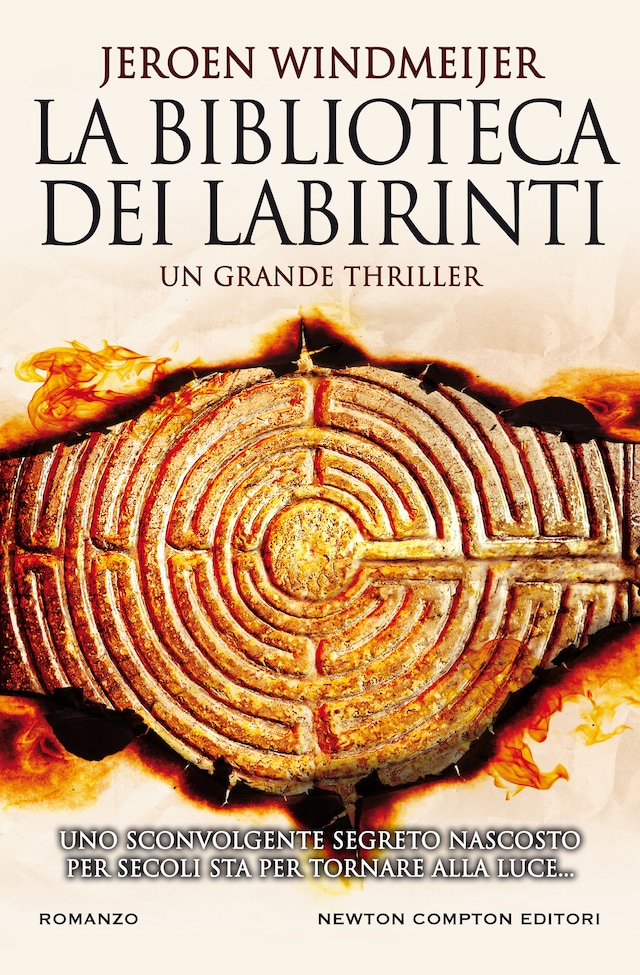 Book cover for La biblioteca dei labirinti