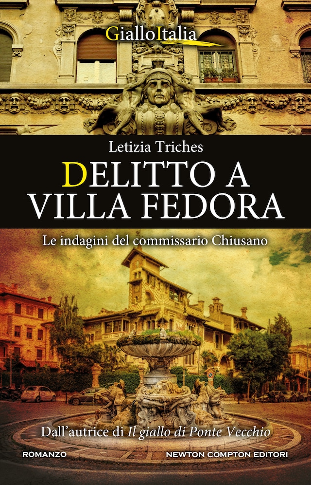 Couverture de livre pour Delitto a Villa Fedora