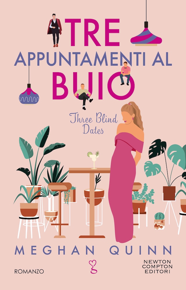 Buchcover für Tre appuntamenti al buio. Three Blind Dates