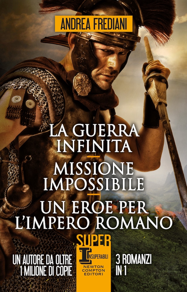 Bokomslag for La guerra infinita - Missione impossibile - Un eroe per l'impero romano