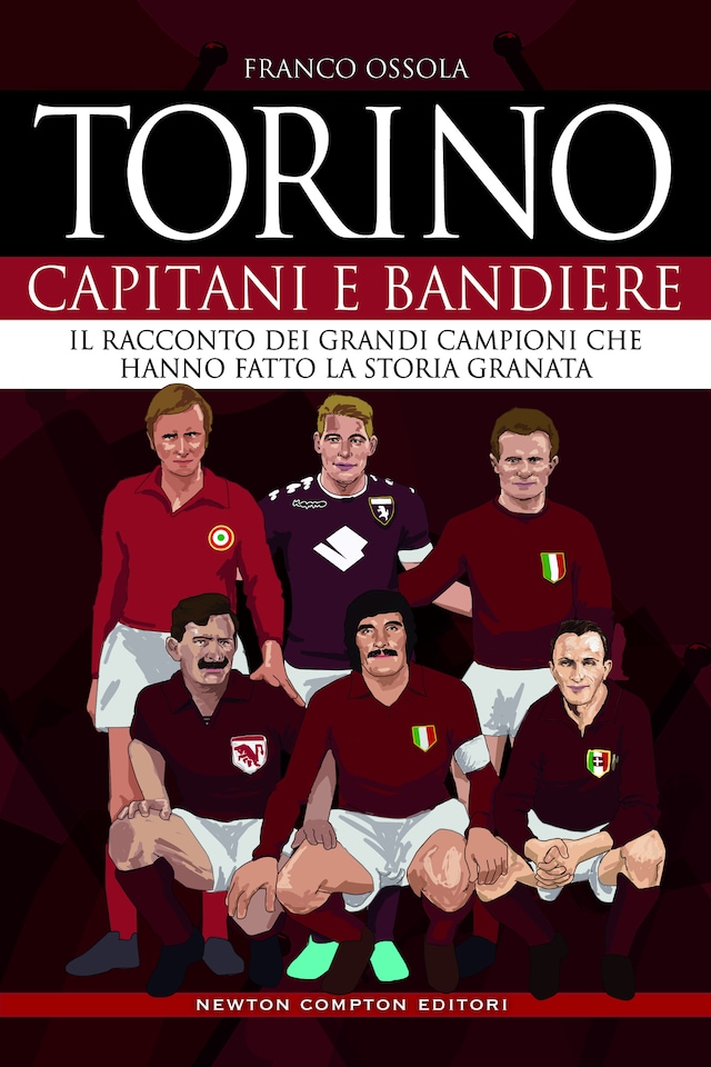 Book cover for Torino. Capitani e bandiere