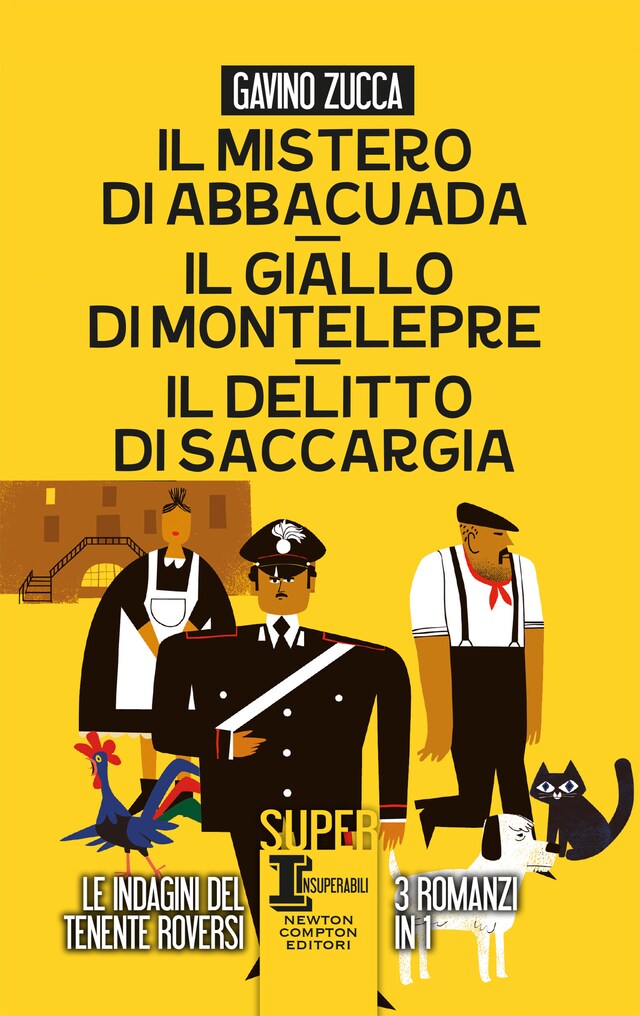 Book cover for Il mistero di Abbacuada - Il giallo di Montelepre - Il delitto di Saccargia