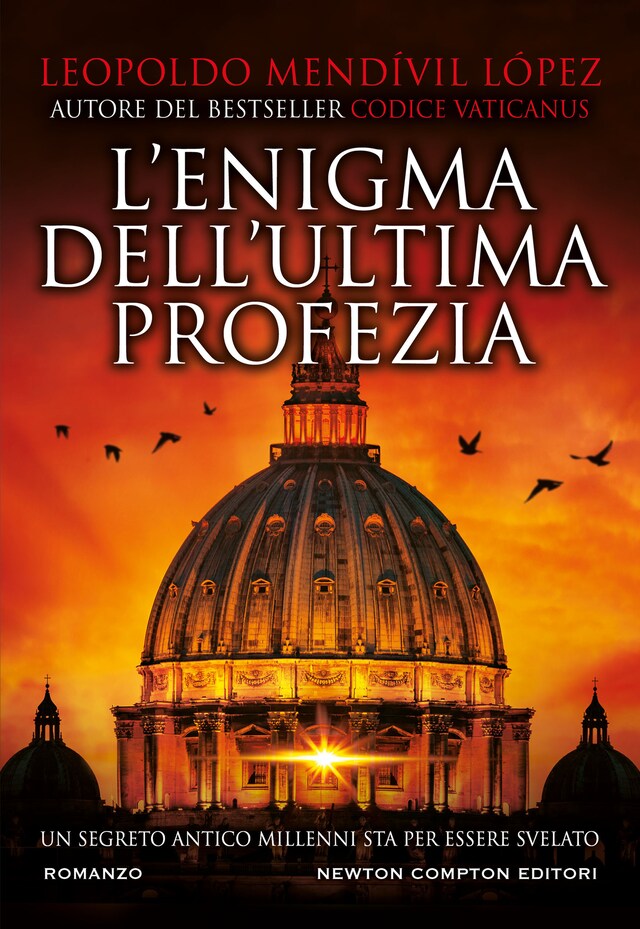 Book cover for L’enigma dell’ultima profezia