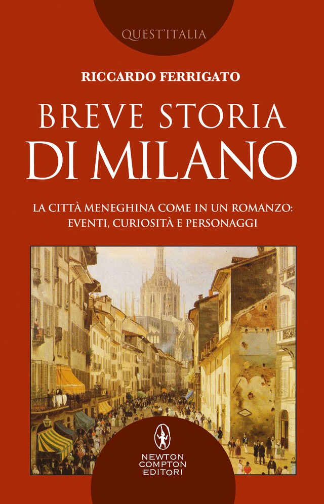 Buchcover für Breve storia di Milano