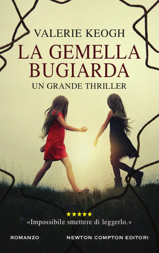 Book cover for La gemella bugiarda