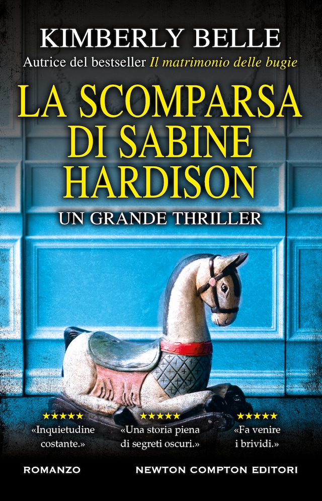 Book cover for La scomparsa di Sabine Hardison