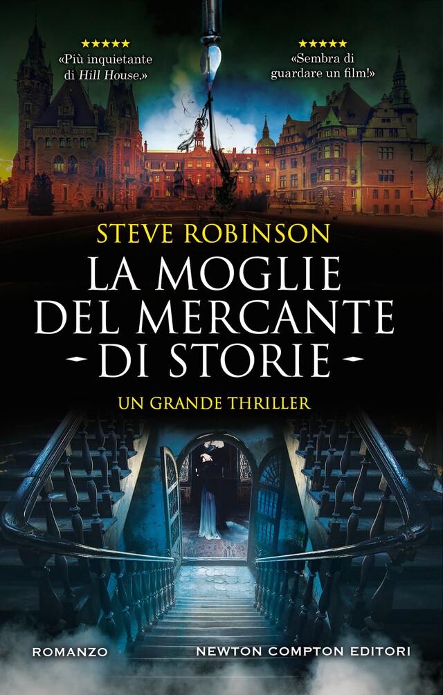 Book cover for La moglie del mercante di storie