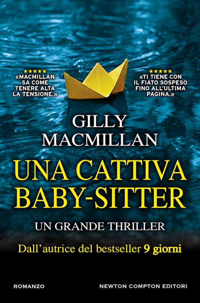 Book cover for Una cattiva baby-sitter