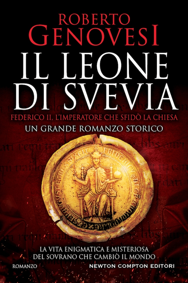 Book cover for Il leone di Svevia