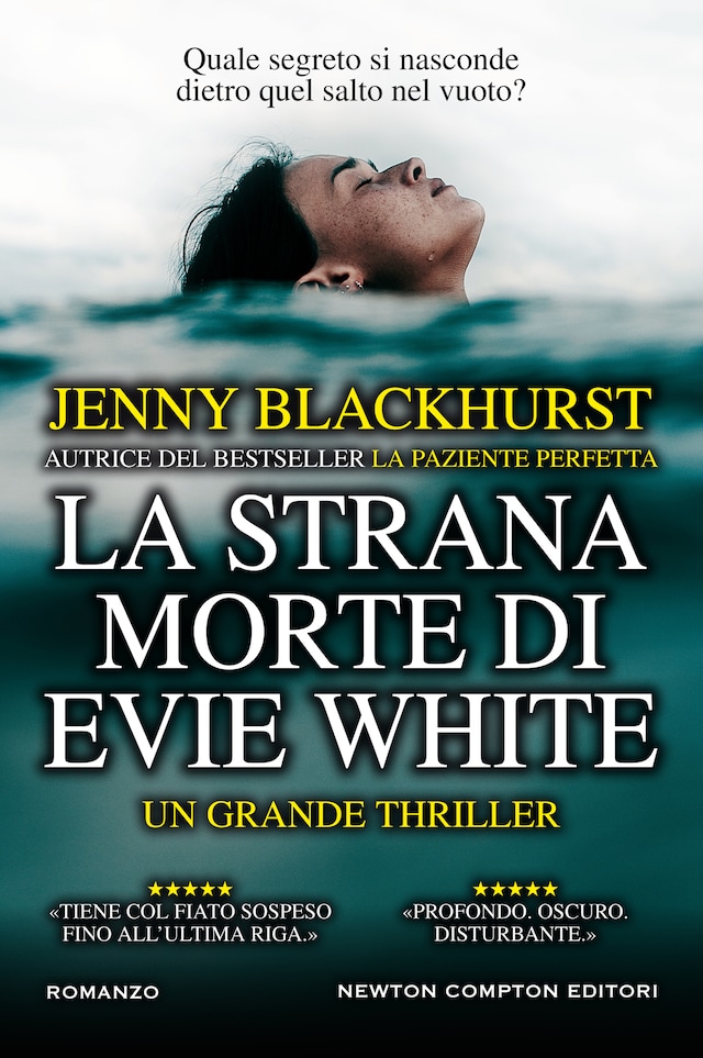 Book cover for La strana morte di Evie White