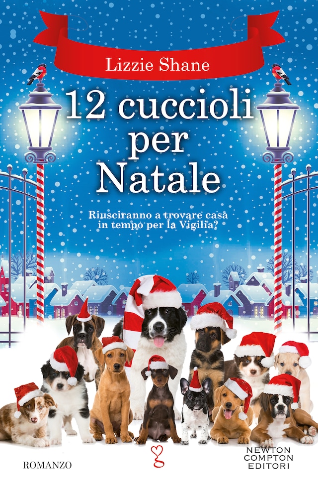 Book cover for 12 cuccioli per Natale