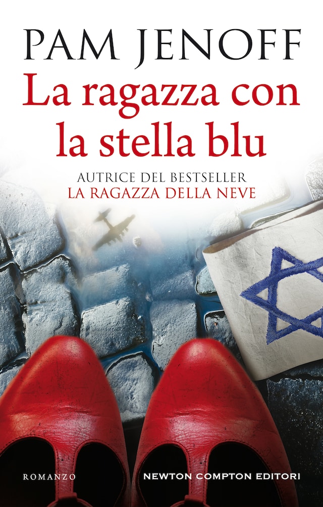 Book cover for La ragazza con la stella blu